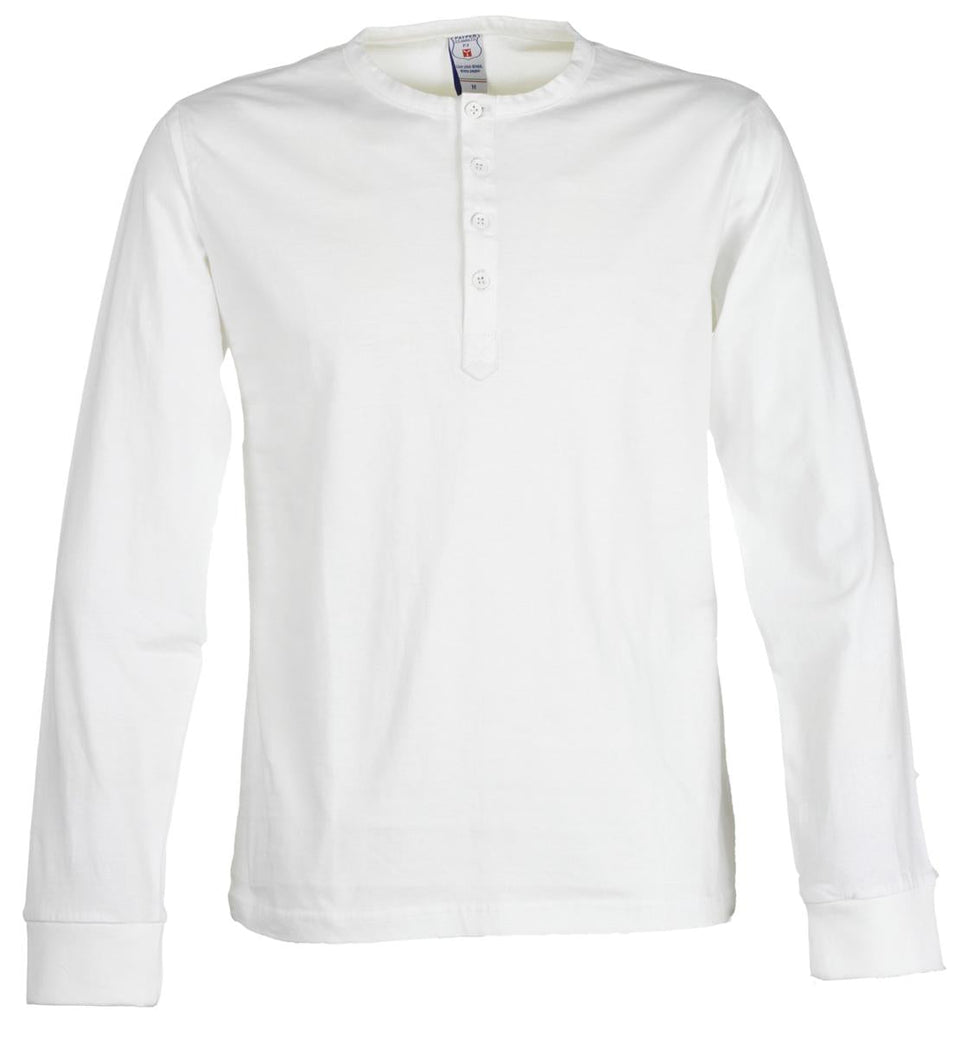 T-shirt uomo c/bottoni e manica lunga HARBOUR PAYPER personalizzato con logo - Pubblienne