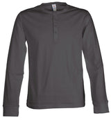 T-shirt uomo c/bottoni e manica lunga HARBOUR PAYPER personalizzato con logo - Pubblienne
