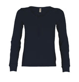 T-shirt donna manica lunga con bottoni HARBOUR LADY PAYPER personalizzato con logo - Pubblienne