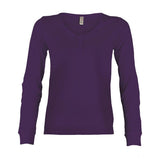 T-shirt donna manica lunga con bottoni HARBOUR LADY PAYPER personalizzato con logo - Pubblienne