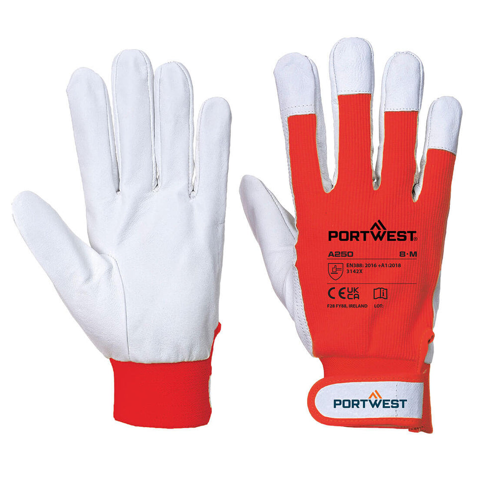 Guanto Tergsus Portwest personalizzato con logo - Pubblienne