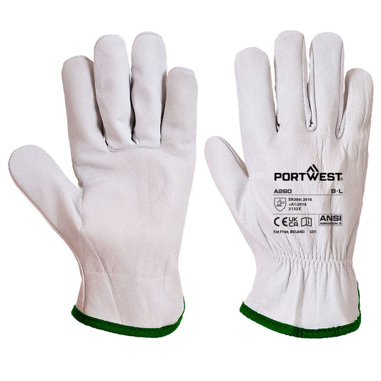 Guanto Oves Driver Portwest personalizzato con logo - Pubblienne