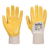 Guanti in Nitrile con polso in maglia Portwest personalizzato con logo - Pubblienne