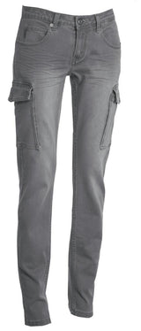 HUMMER LADY PANTALONE DONNA IN TAGLIO JEANS personalizzato con logo - Pubblienne
