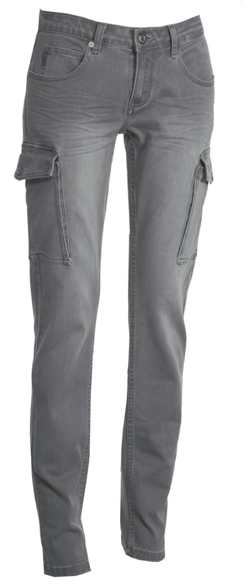 HUMMER LADY PANTALONE DONNA IN TAGLIO JEANS personalizzato con logo - Pubblienne