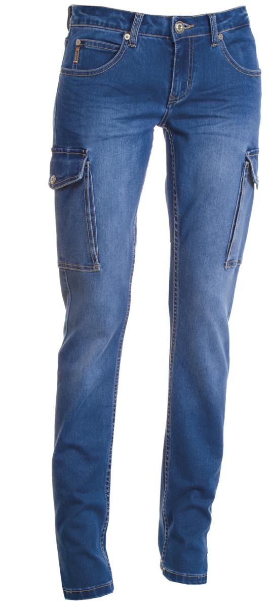 HUMMER LADY PANTALONE DONNA IN TAGLIO JEANS personalizzato con logo - Pubblienne