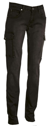HUMMER LADY PANTALONE DONNA IN TAGLIO JEANS personalizzato con logo - Pubblienne