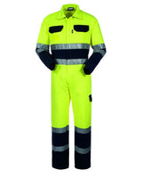 Tuta Bicolore Hi-Vis personalizzato con logo - Pubblienne