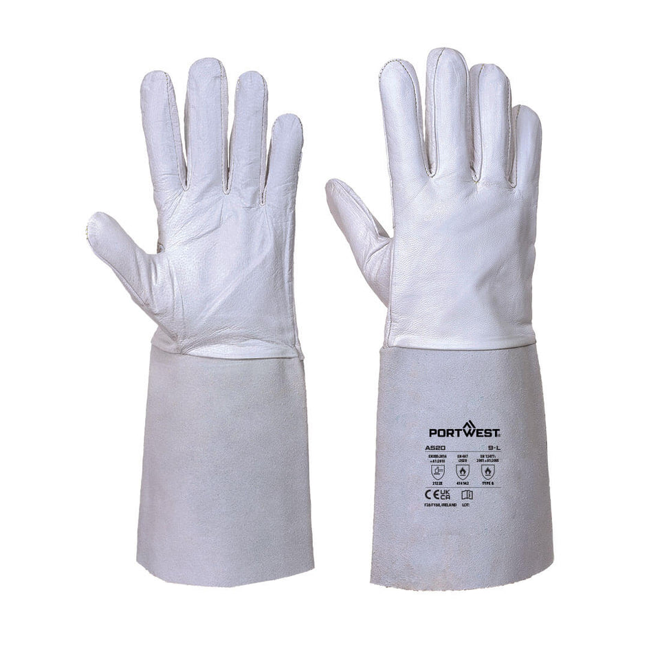 Guanti da saldatura  Premium Tig Portwest personalizzato con logo - Pubblienne