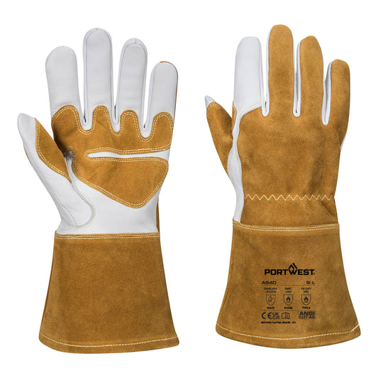 Guanto saldatura Ultra Portwest personalizzato con logo - Pubblienne