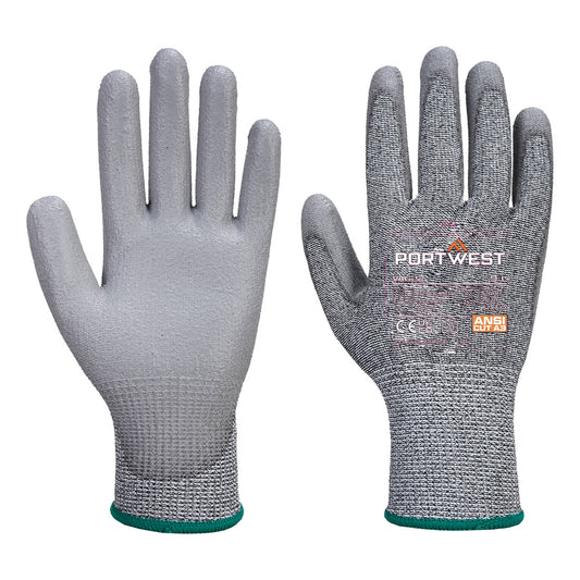 Guanto con palmo in PU taglio MR Portwest personalizzato con logo - Pubblienne