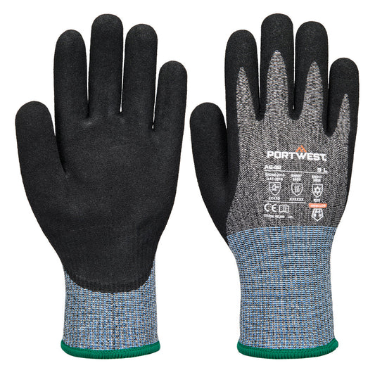 Guanto anti taglio invernale Vis-Tex D13 in nitrile Portwest personalizzato con logo - Pubblienne
