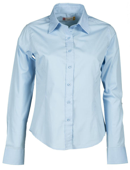 IMAGE LADY CAMICIA DONNA MANICA LUNGA PAYPER personalizzato con logo - Pubblienne