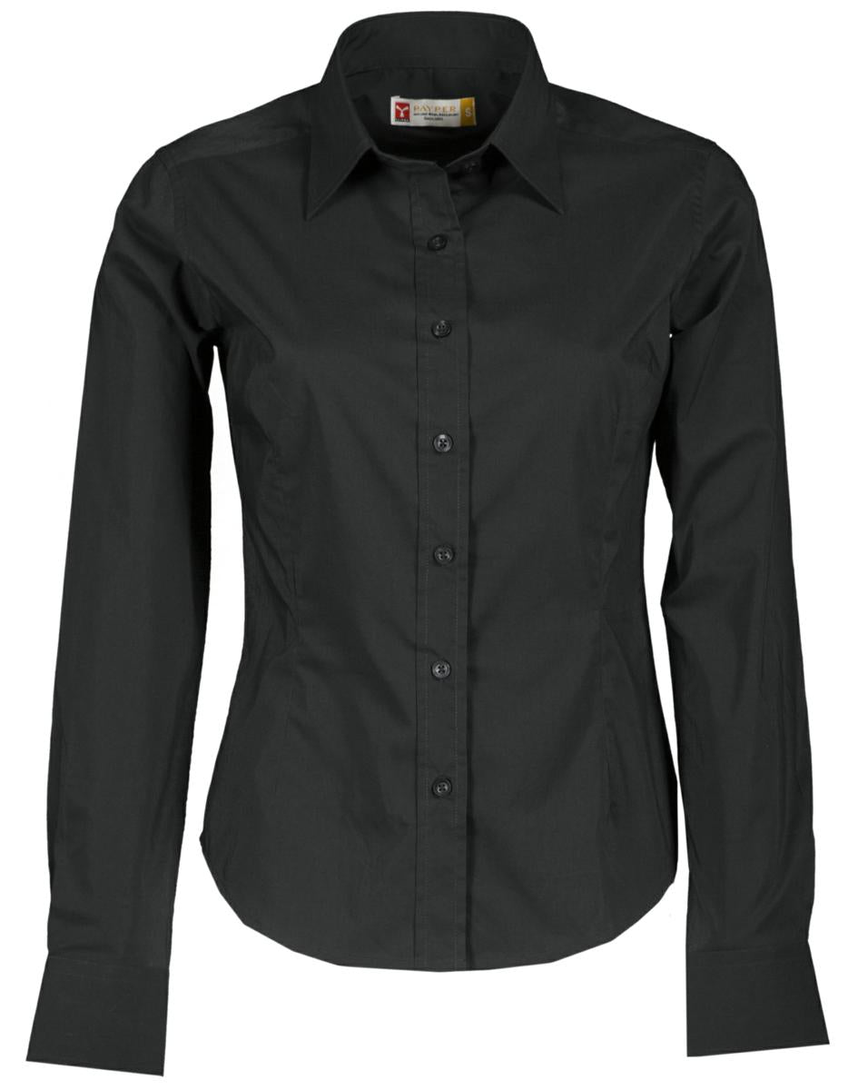 IMAGE LADY CAMICIA DONNA MANICA LUNGA PAYPER personalizzato con logo - Pubblienne