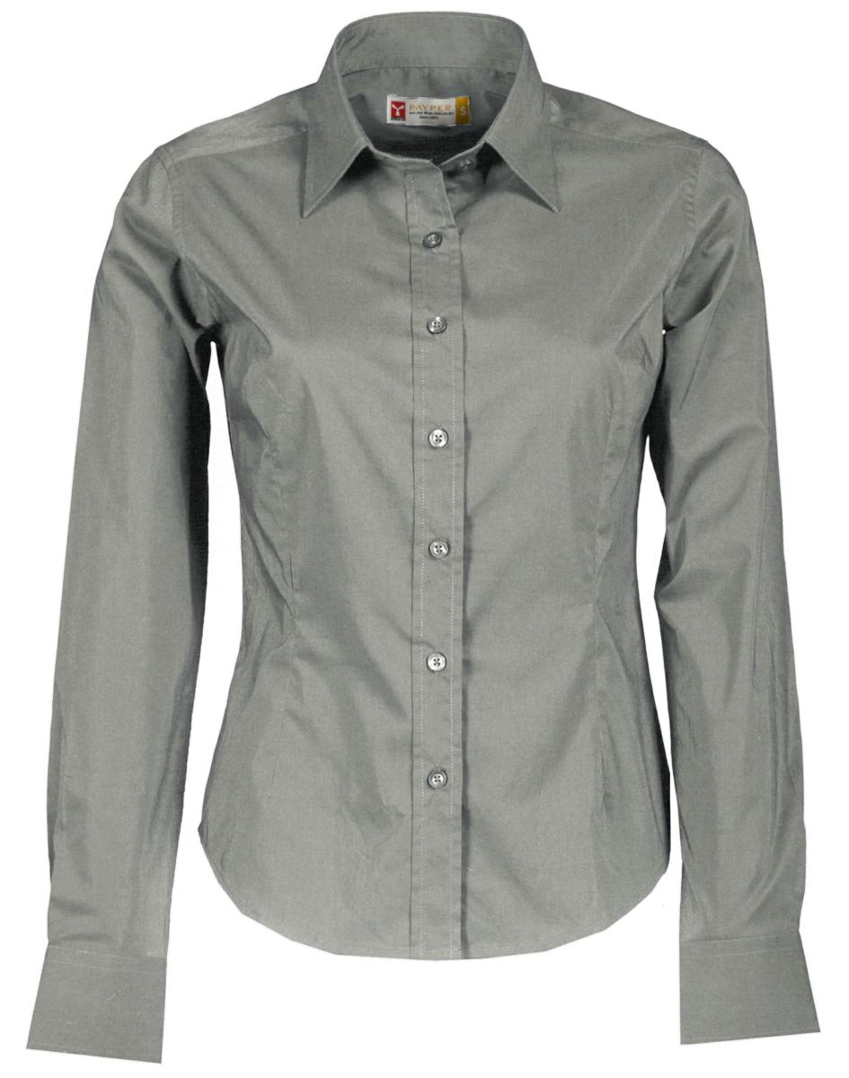 IMAGE LADY CAMICIA DONNA MANICA LUNGA PAYPER personalizzato con logo - Pubblienne
