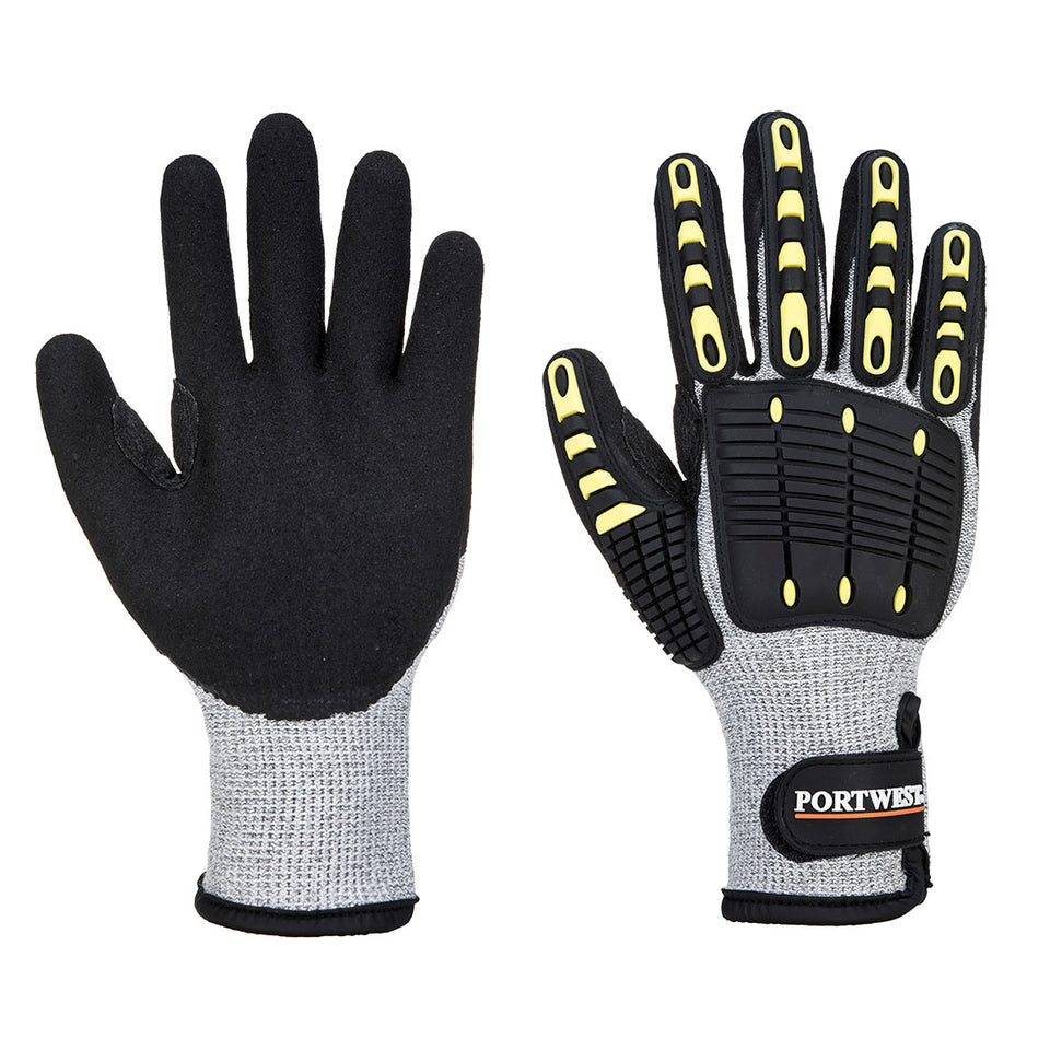 Guanti termici antiurto resistenti al taglio Portwest personalizzato con logo - Pubblienne