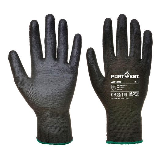 Guanto Palmo PU (288 paia) Portwest personalizzato con logo - Pubblienne