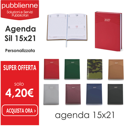 0170 - AGENDA GIORNALIERA MATRA CM 15X21