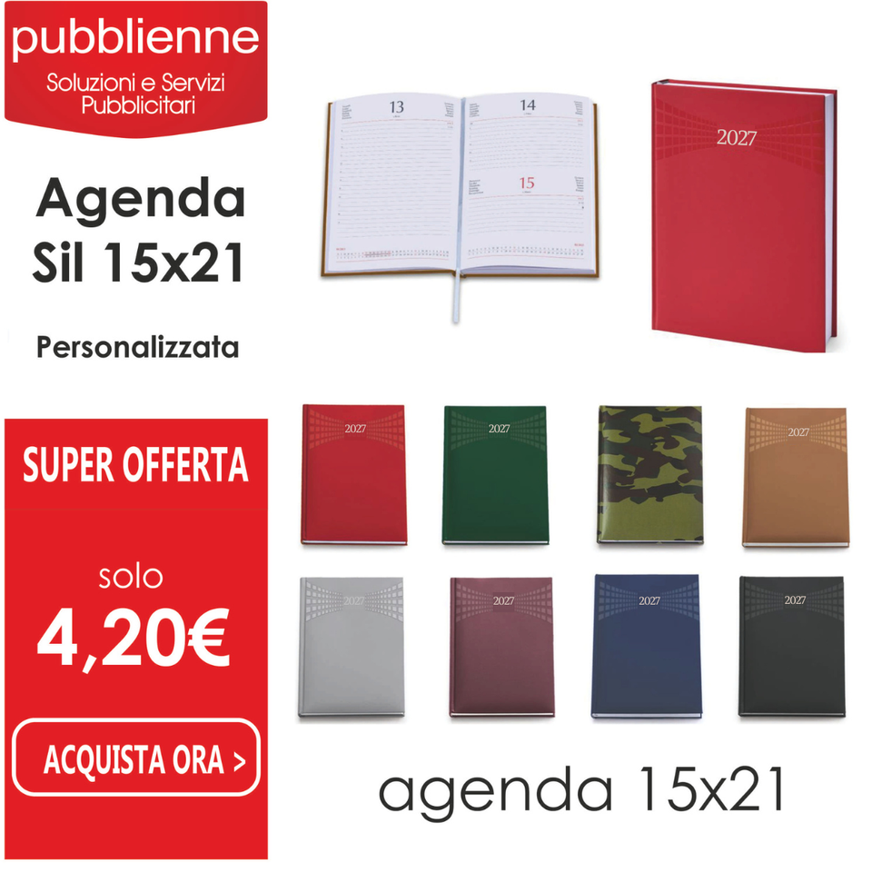 0170 - AGENDA GIORNALIERA MATRA CM 15X21