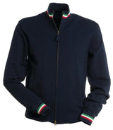 Felpa Fullzip Con Tricolore Army personalizzato con logo - Pubblienne