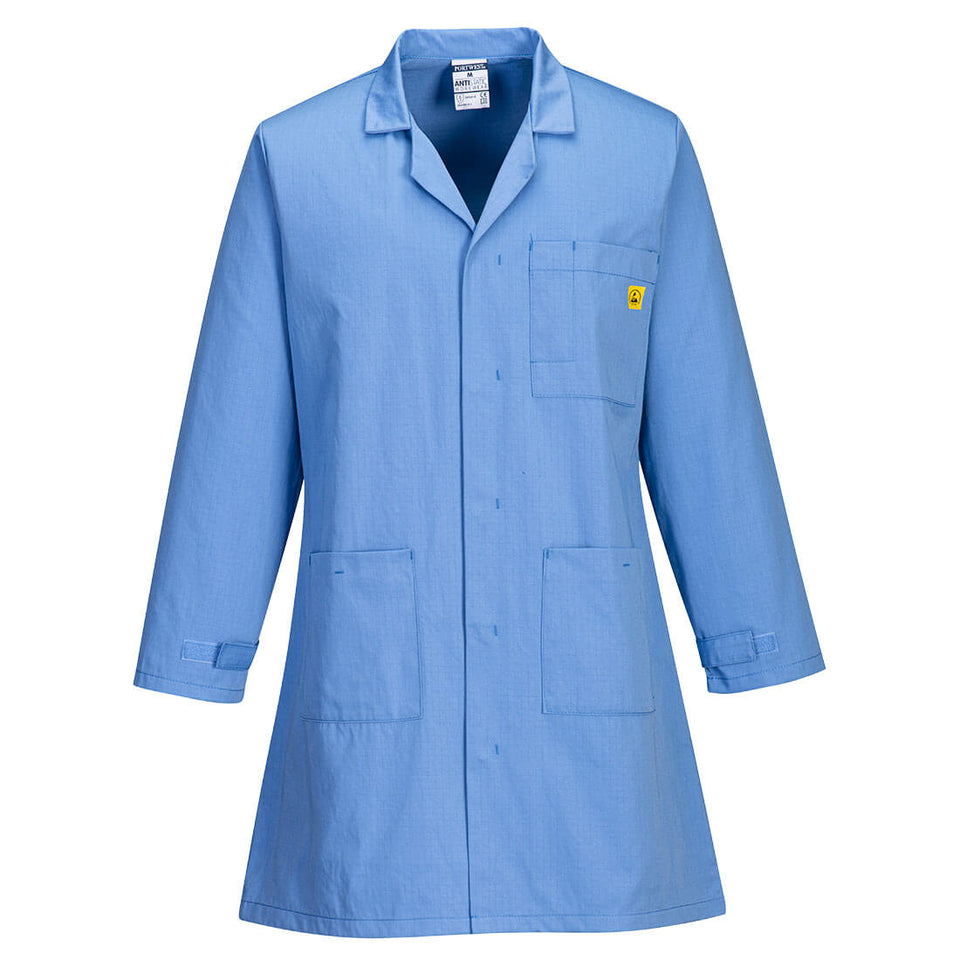 Camice ESD - Antistatico Portwest personalizzato con logo - Pubblienne