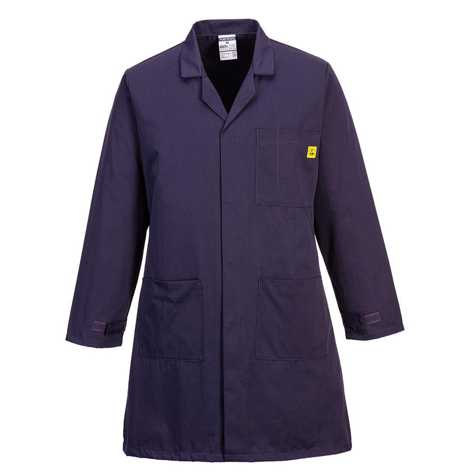 Camice ESD - Antistatico Portwest personalizzato con logo - Pubblienne