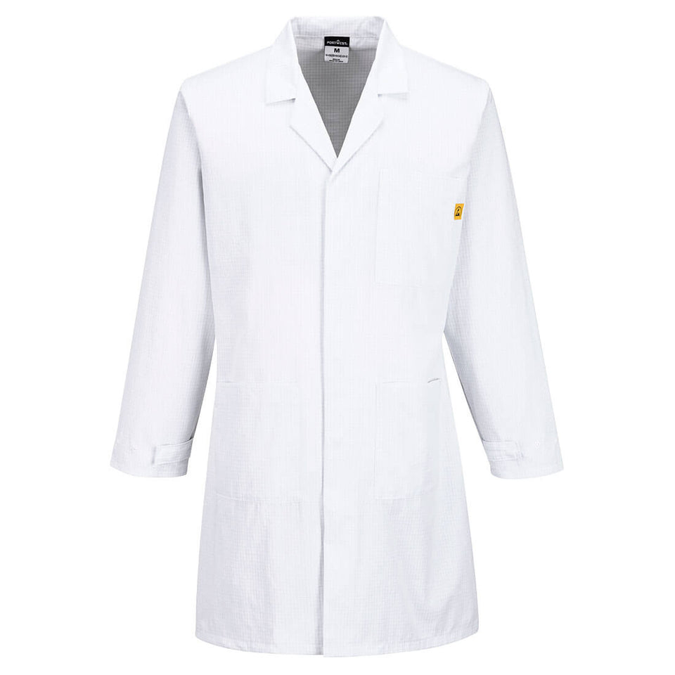 Camice ESD - Antistatico Portwest personalizzato con logo - Pubblienne