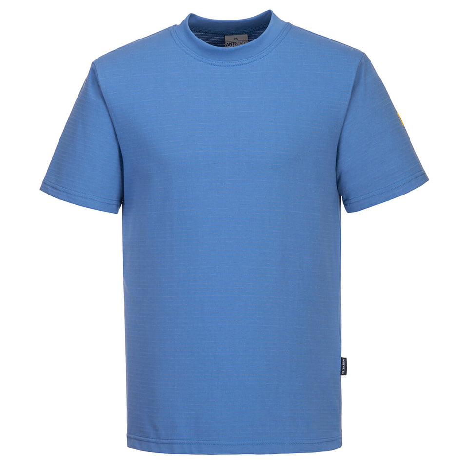 T-Shirt ESD - Antistatica Portwest personalizzato con logo - Pubblienne