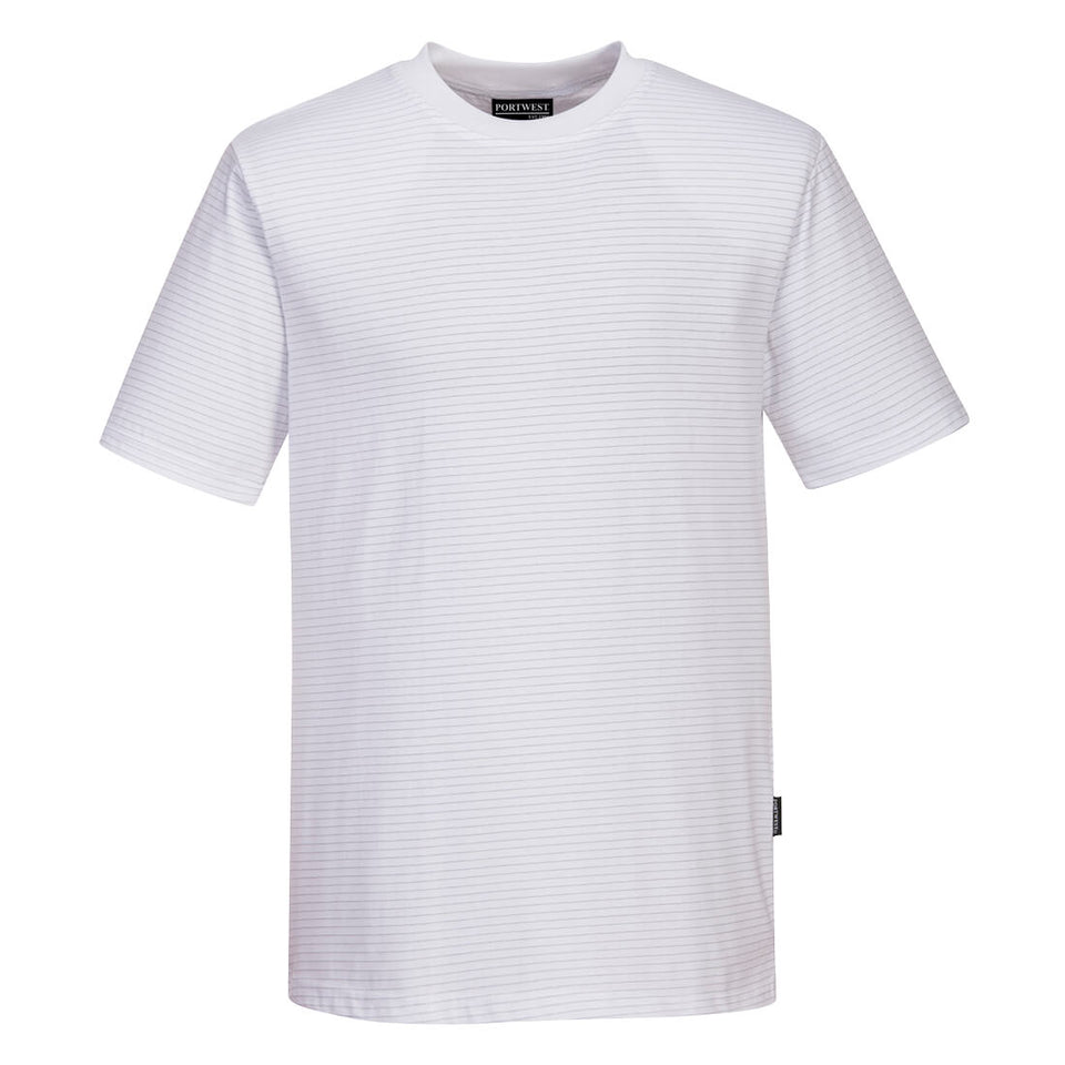 T-Shirt ESD - Antistatica Portwest personalizzato con logo - Pubblienne