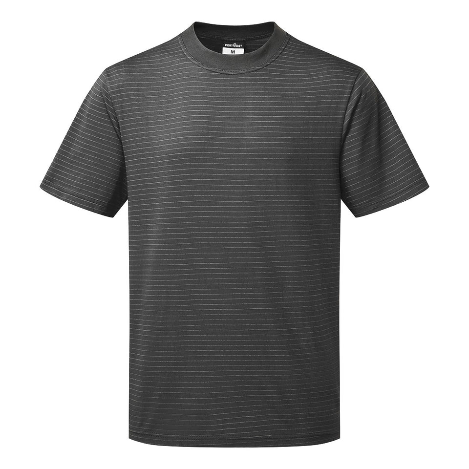 T-Shirt ESD - Antistatica Portwest personalizzato con logo - Pubblienne