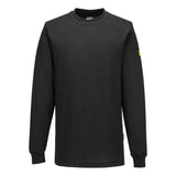 T-shirt manica lunga antistatica ESD Portwest personalizzato con logo - Pubblienne