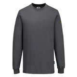 T-shirt manica lunga antistatica ESD Portwest personalizzato con logo - Pubblienne