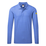 Polo antistatica ESD L/S Portwest personalizzato con logo - Pubblienne