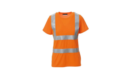 T-Shirt Girocollo Alta Visibilità Avenue Lady personalizzato con logo - Pubblienne