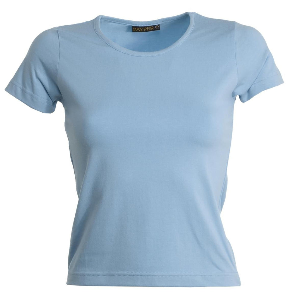 T-Shirt Donna Elasticizzata Moda  210 Gr. personalizzato con logo - Pubblienne