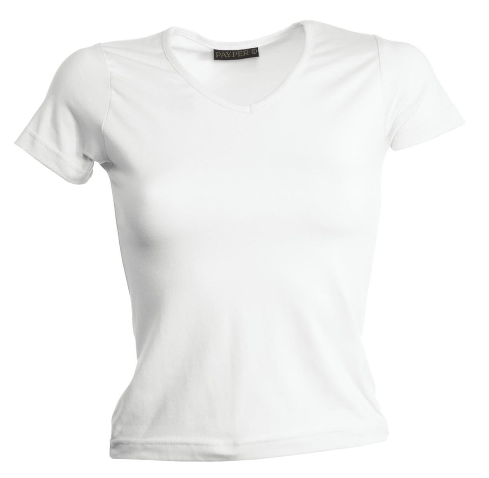 T-Shirt Donna Collo A V Anna+  210 Gr.