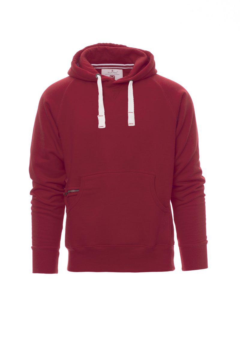 DALLAS LADY+ FELPA ZIP INTERA CON CAPPUCCIO PAYPER personalizzato con logo - Pubblienne