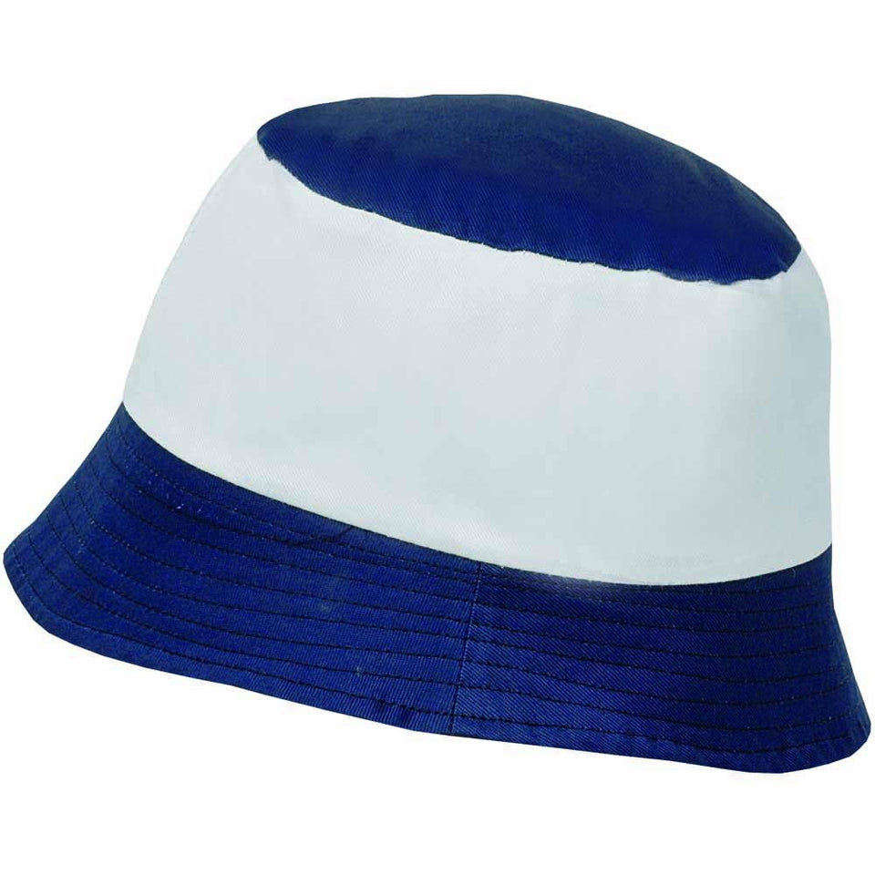 Cappello Miramare Bicolore Cotone 100% personalizzato con logo - Pubblienne