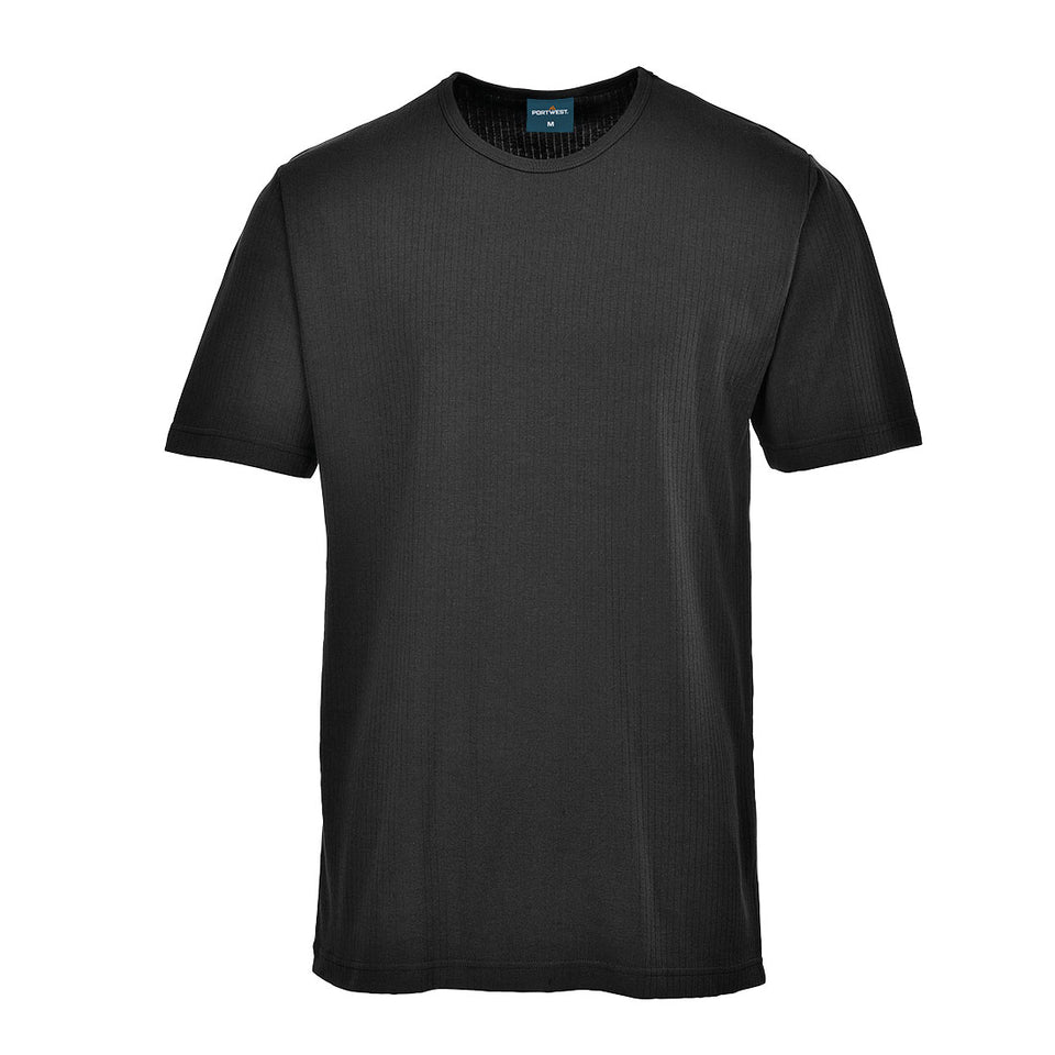 Maglia termica maniche corte Portwest personalizzato con logo - Pubblienne