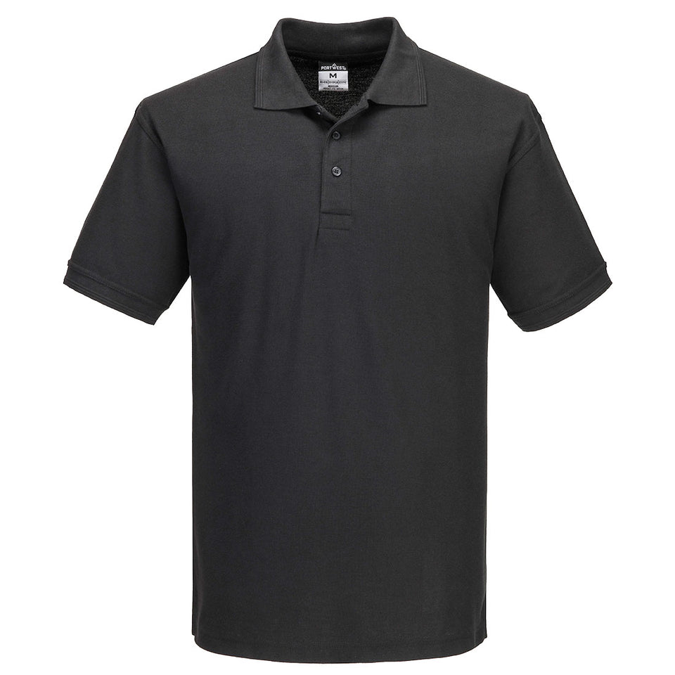 Polo Napoli Portwest personalizzato con logo - Pubblienne