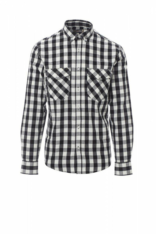 LABRADOR CAMICIA SCOZZESE MANICA LUNGA PAYPER personalizzato con logo - Pubblienne