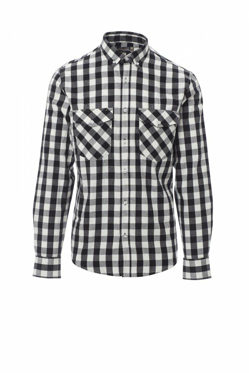 LABRADOR CAMICIA SCOZZESE MANICA LUNGA PAYPER personalizzato con logo - Pubblienne
