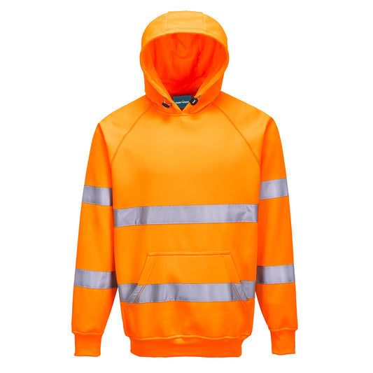 Felpa con cappuccio Hi-Vis Portwest personalizzato con logo - Pubblienne