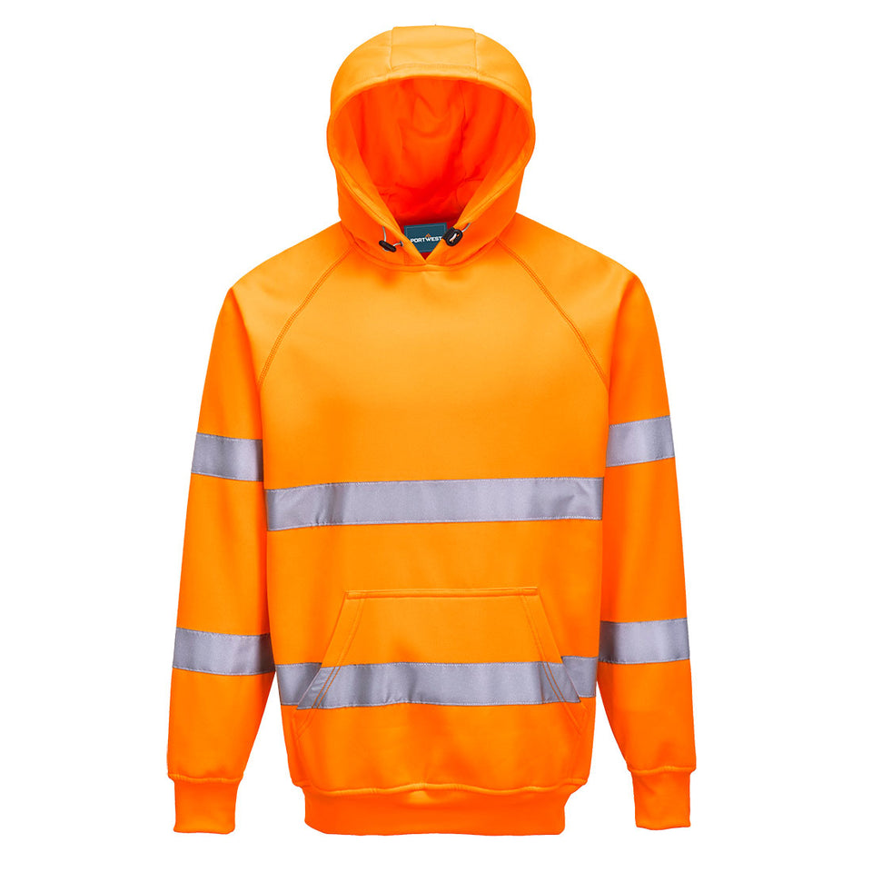 Felpa con cappuccio Hi-Vis Portwest personalizzato con logo - Pubblienne
