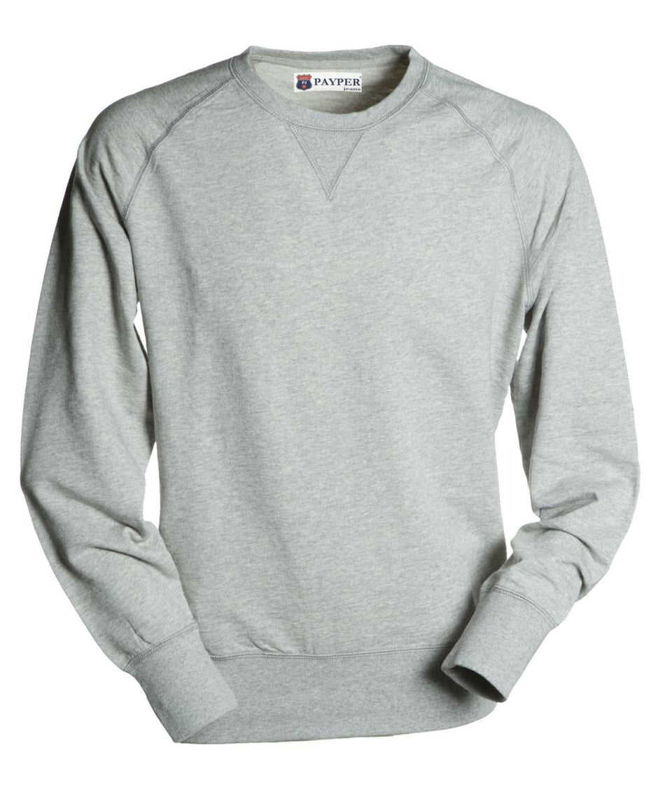 MALIBU+ FELPA GIROCOLLO DA UOMO CON POLSINI PAYPER personalizzato con logo - Pubblienne