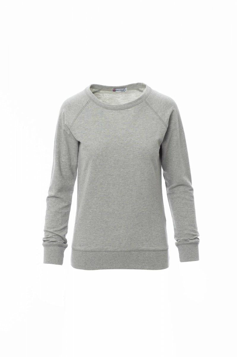 MALIBU+ LADY FELPA GIROCOLLO AMPIO PAYPER personalizzato con logo - Pubblienne