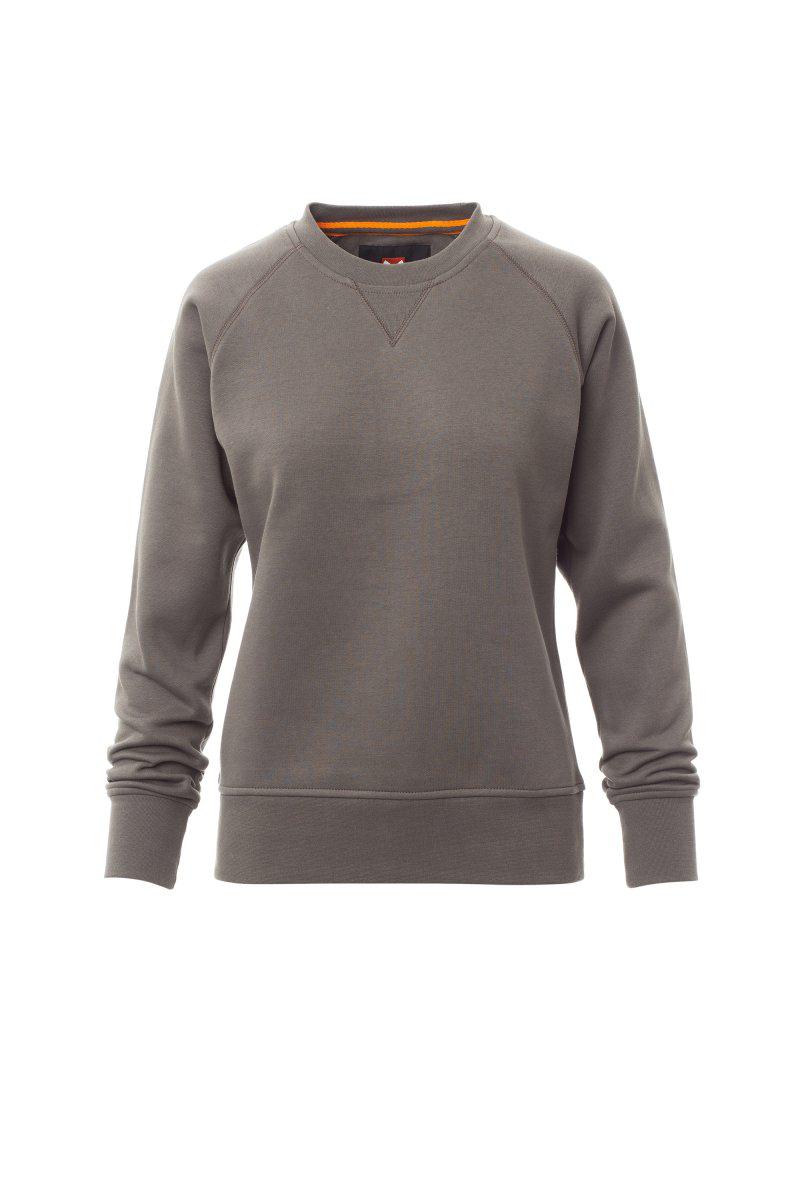 MISTRAL + LADY FELPA DONNA GIROCOLLO PAYPER personalizzato con logo - Pubblienne
