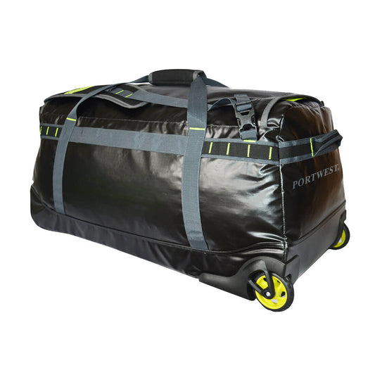 Borsone trolley PW3 100L resistente all'acqua Portwest personalizzato con logo - Pubblienne