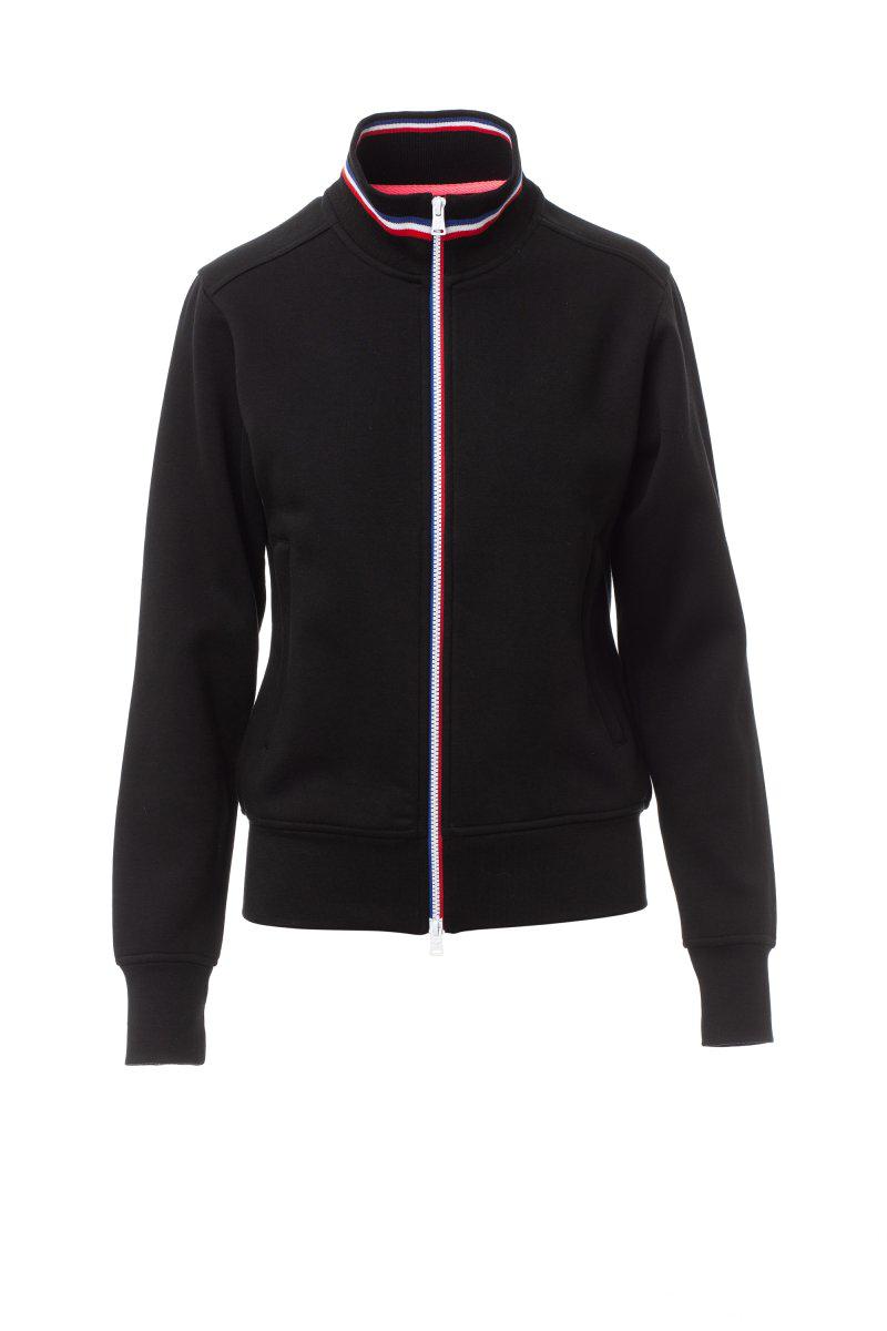 NAZIONALE LADY FELPA DONNA FULL ZIP PAYPER personalizzato con logo - Pubblienne