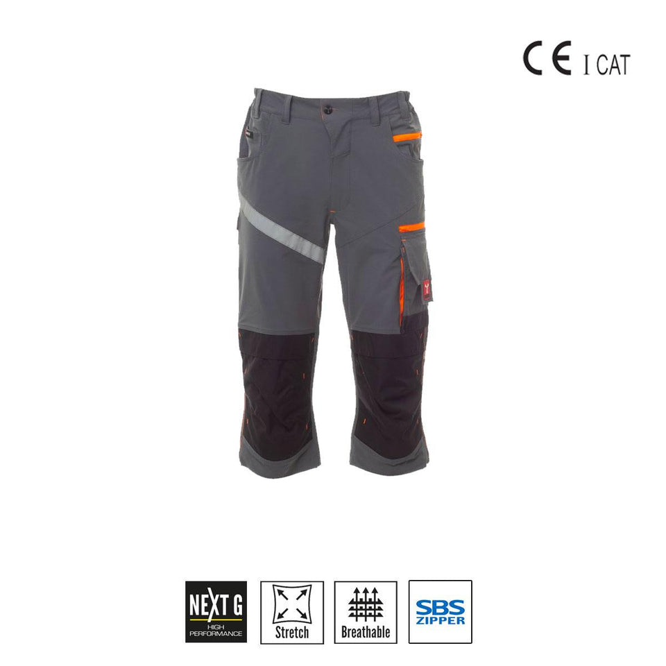 NEXT 4W PIRATE PANTALONE 3/4 STRETCH PAYPER personalizzato con logo - Pubblienne